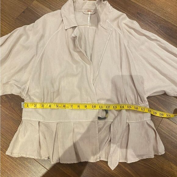 Free people linen jacket NWT - Picture 13 of 16